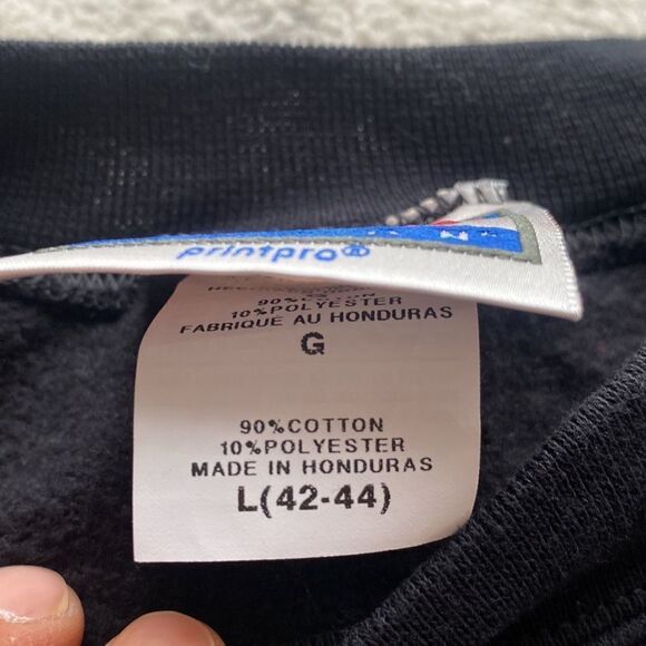 Vintage 90's Hanes Pullover sweatshirt 
New Hampshire SPCA size L black EUC - Picture 3 of 9